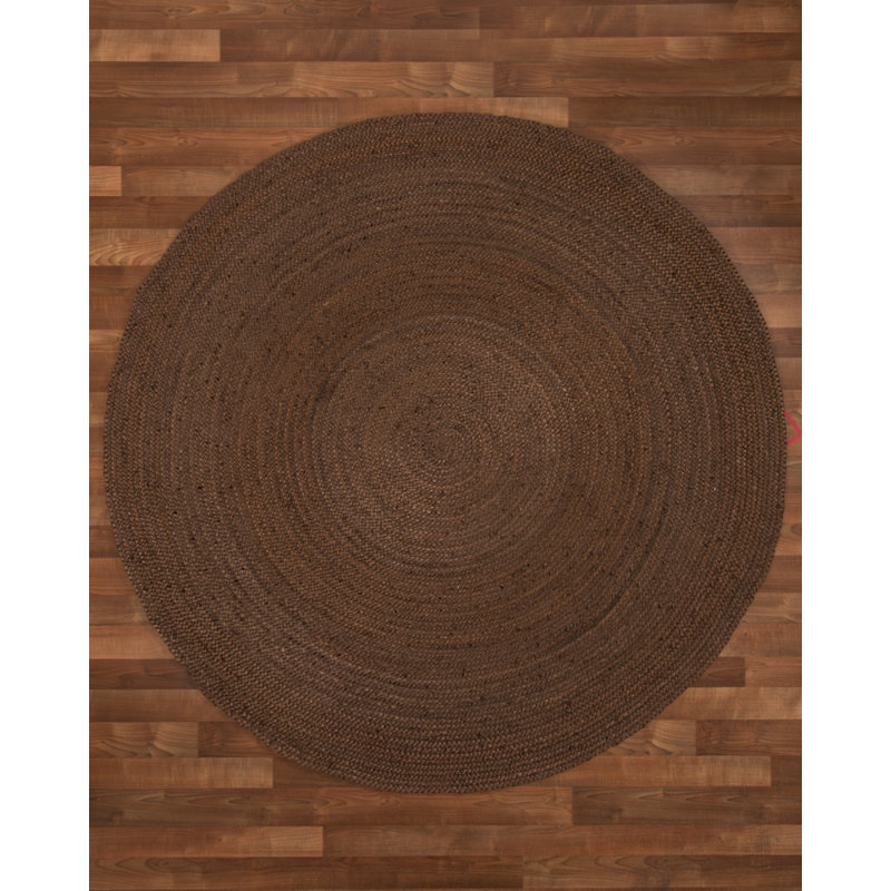 Natural Area Rugs Baltimore Handmade Dark Brown Area Rug Wayfair